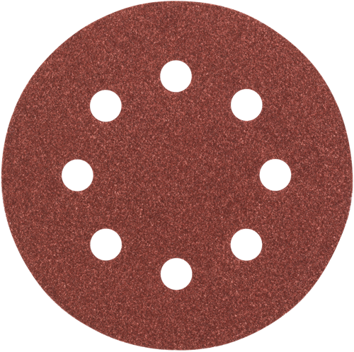 Bosch accessoires feuille abrasive ø115mm | g120 | wp | 8 trous | velcro | 5 pièces - 2609256a18