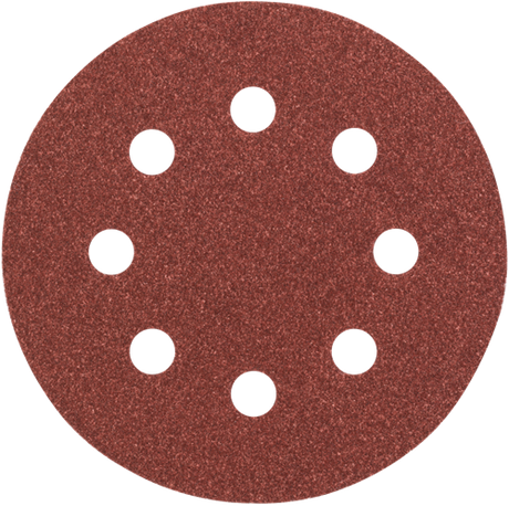 Bosch accessoires feuille abrasive ø115mm | g120 | wp | 8 trous | velcro | 5 pièces - 2609256a18