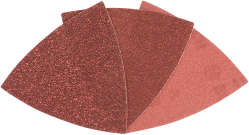 Jeu d'accessoires Bosch feuille abrasive 82mm | rw | imperturbable | velcro | 6 pièces - 2609256a47