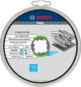 Bosch accessoires meule x-lock sphinox 10x125x1,6 mm - 2608619364