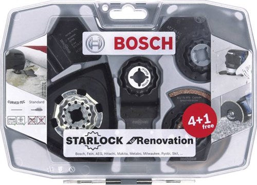 Bosch accessoires starlock pour rénovation 4+1 pour multi-outils - 2608664624