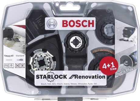 Bosch accessoires starlock pour rénovation 4+1 pour multi-outils - 2608664624