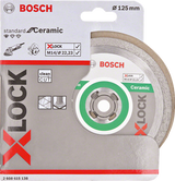 Bosch accessoires x-lock disque diamanté standard pour céramique 125 x 22,23 x 1,6 x 7 mm - 1 pièce(s) - 2608615138