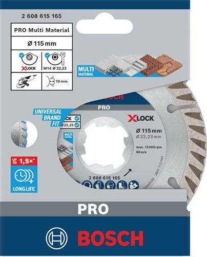 Bosch Accessories 2608615165 disque à tronçonner diamanté diamètre 115 mm 1 pièce(s)