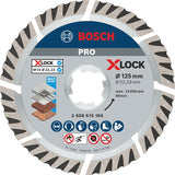 Bosch accessoires x-lock disque diamanté standard pour universel 125 x 22,23 x 2,0 x 10 mm - 1 pièce(s) - 2608615166