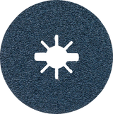 Bosch accessoires disque fibre x-lock, 115mm, g 36, r574, idéal pour le métal - 50 pièce(s) - 2608619154