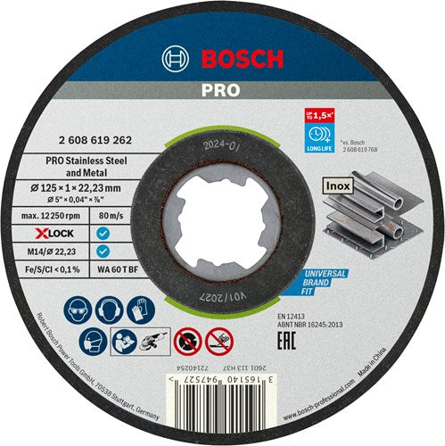 Bosch Prof. Blow Trail dans Blik Straight Inneildless Steel 125 mm (10)