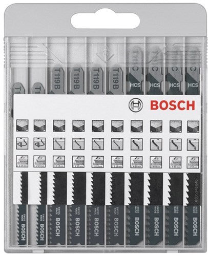 Bosch 10 pièces de la lame de puzzle Basique pour le bois