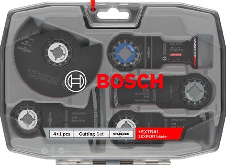 Bosch – outils multifonctions professionnels, accessoires, jeu de scies, 5 pièces (2608669093), starlock + étui