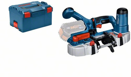 Bosch professional gcb 18v-63 scie à ruban à batterie 18v corps de base en l-boxx - 06012a0401