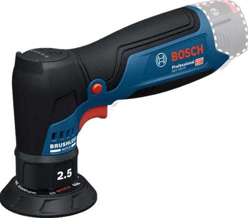 Ponceuse excentrique Bosch bleue gex 12v-77 | sans piles ni chargeur - 06019l2100