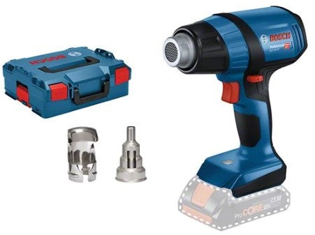 Pistolet à air chaud professionnel sans fil Hg Bosch Blue G 18v-50 | 18v | 300 - 500 °C | l-boxx-06012a6501