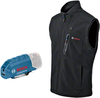 Bosch bleu ghv 12 + 18v xa | chauffe-corps chauffant 3xl | sans chargeur de batteries 06188000ef