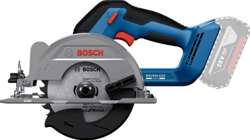 Bosch blauw gks 18v-51 accu cirkelzaag | in l-boxx 238 | zonder accu's en lader - 06019m3100