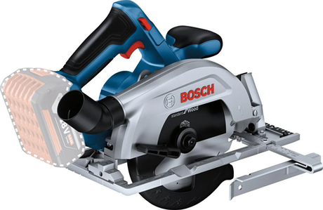 Scie circulaire sans fil Bosch blue gks 18v-57-2 | 165 mm | excl. batteries et chargeur 06016c1200