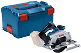 Scie circulaire sans fil Bosch blue gks 18v-57-2 | 165 mm | excl. batteries et chargeur | en l-boxx - 06016c1201