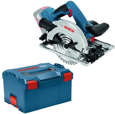 Bosch blue gks 18v-57 g scie circulaire professionnelle sans fil solo | sans piles ni chargeur | en l-boxx - 06016a2101