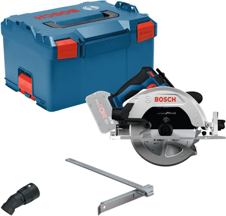 Bosch blue gks 18v-68-2 scie circulaire sans fil professionnelle | hors batterie et chargeur en l-boxx - 06016d0001