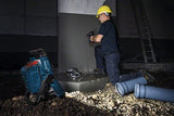 Lampe de chantier professionnelle sans fil Bosch blue gli 18v-2200 c - 0601446501