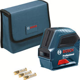 Bosch professional gll 2-10 laser lignes croisées rouge - 0601063l00