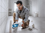 Bosch bleu gop 18v-34 batterie multi-outil 18v | sans batteries ni chargeur en l-boxx - 06018g2000