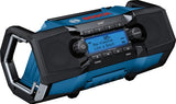 Bosch bleu gpb 18 v-2 sc radio de chantier 18v ​​| (réception via DAB+, Bluetooth, FM et AUX) | sans chargeur de batterie - 06014a3100