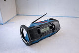 Radio à batterie Bosch bleue gpb 18v-3sc | FM, DAB+ et Bluetooth | sans piles ni chargeur - 06014a3300