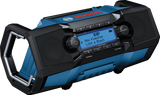 Radio à batterie Bosch bleue gpb 18v-3sc | FM, DAB+ et Bluetooth | sans piles ni chargeur - 06014a3300