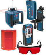 Bosch blue grl 300 hv ensemble laser rotatif | + lr 1 + wm4 + rc1 - 0601061501