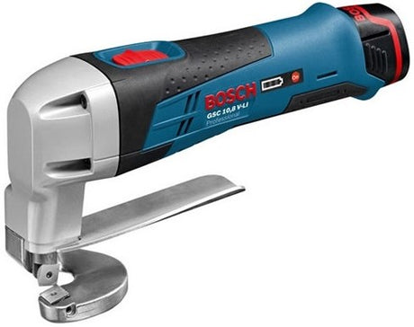 Cisaille à tôle Bosch bleue gsc 12v-13 | Batterie lithium-ion 12 V (10,8 V) 2,0 Ah - 0601926108