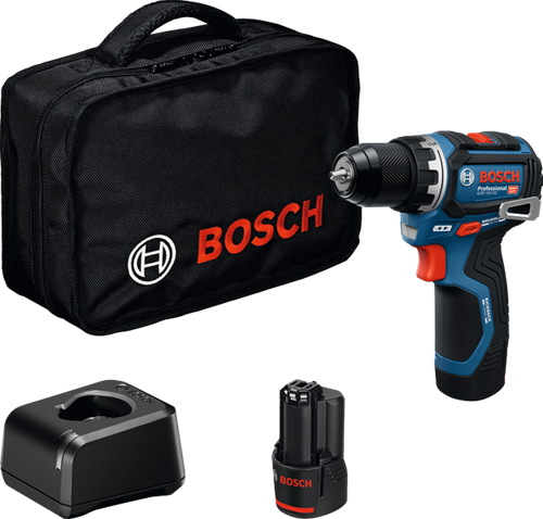 Perceuse sans fil Bosch bleue gsr 12v-32 | 2x GBA 12v 2.0 ah et chargeur gal 12v-20 - 06019n7003
