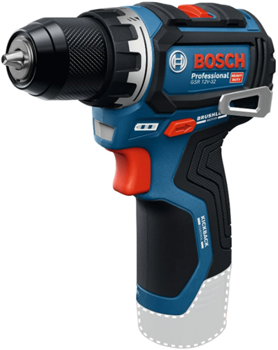 Perceuse sans fil Bosch bleue gsr 12v-32 | en solo | sans batterie ni chargeur - 06019n7000