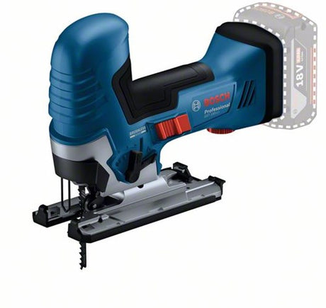 Bosch bleu gst 18v-125 s professionnel | scie sauteuse sans fil | sans batterie ni chargeur | en l-boxx - 06015b2000