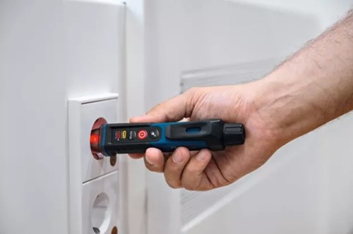 Testeur de tension professionnel Bosch bleu GVD 1000-17 - 0601077000