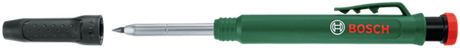 Crayon de marquage vert pour trous profonds Bosch + jeu de marqueurs 6 pièces | multicolore - 1600a033bm