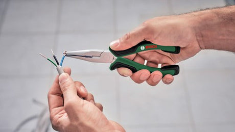 Pince à bec long Bosch verte | 180mm - 1600a032vc
