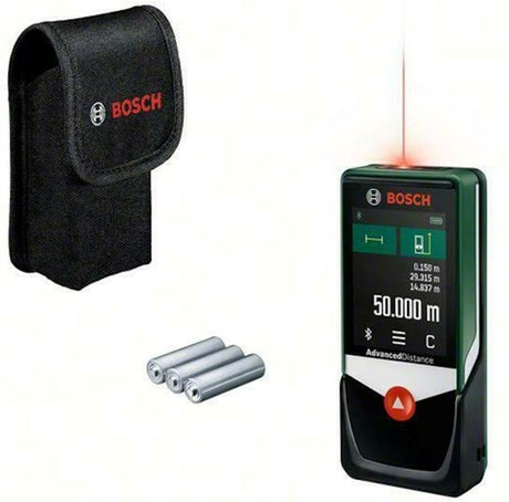 Télémètre laser vert Bosch advanceddistance 50c - 0603672202