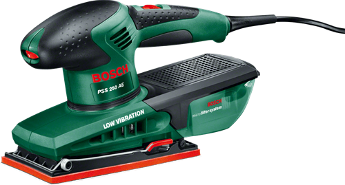 Ponceuse orbitale Bosch verte pss 250 ae | 93x185 250w | - 0603340200