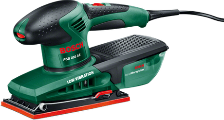 Ponceuse orbitale Bosch verte pss 250 ae | 93x185 250w | - 0603340200