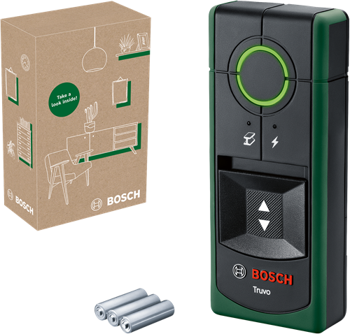 Bosch groen bosch truvo - leiding detector - inclusief batterijen