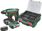 Bosch vert uneo maxx sbx - marteau perforateur sans fil | 18v | 2 batteries 1,5 Ah + chargeur | au cas où - 060395230k