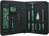 Ensemble d'outils à main universels verts Bosch | 25 pièces - 1600a0275j