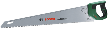 Scie à main universelle Bosch verte 550 mm | y compris protection de lame - 1600a0387u