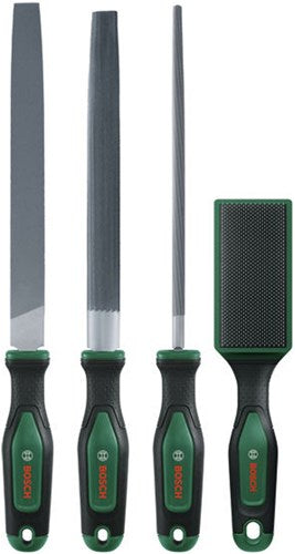 Jeu de limes vertes Bosch avec brosse | 4 pièces | 200 mm 8 - 1600a034g
