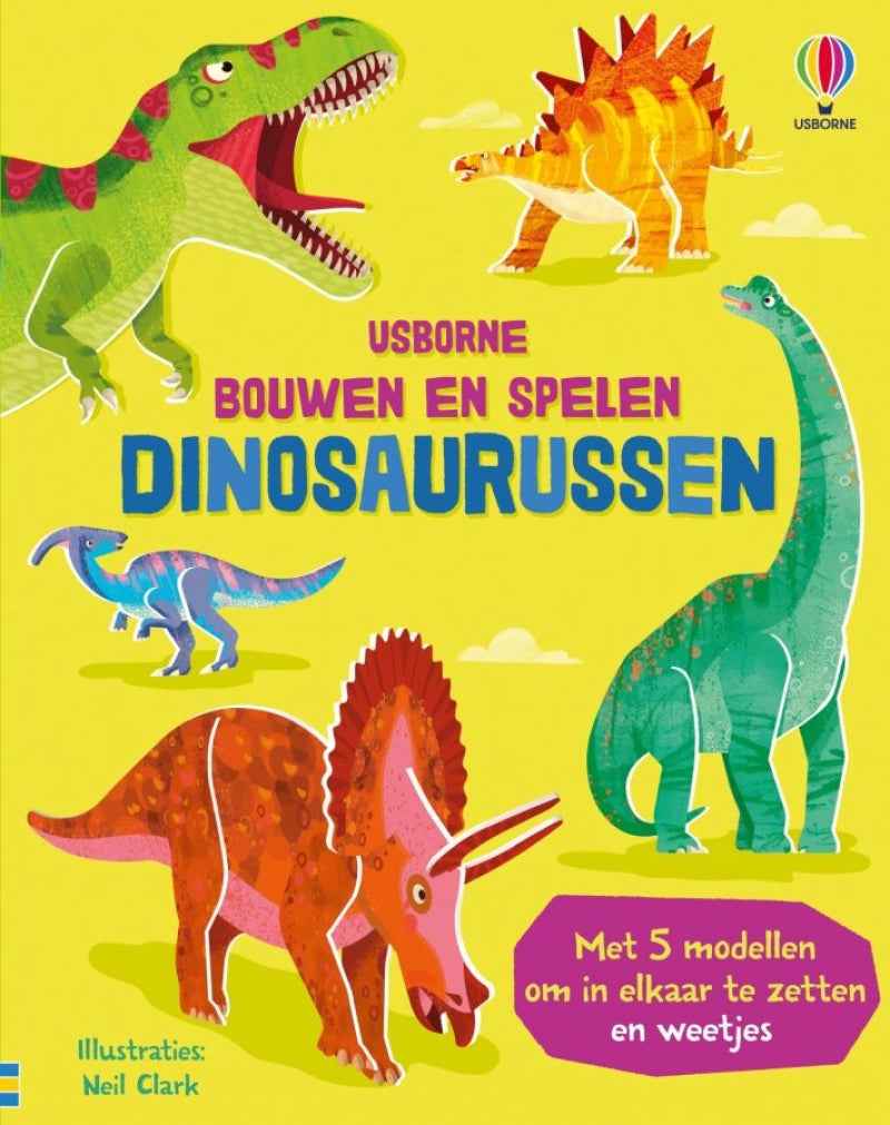 Usborne construit et joue - dinosaures