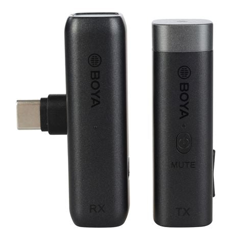 Boya 2,4 GHz Daspeldmikrofon Wireless BY-WM3U für USB-C