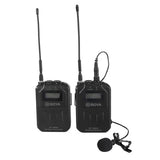 Boya uhf duo lavalier microphone sans fil byw6s