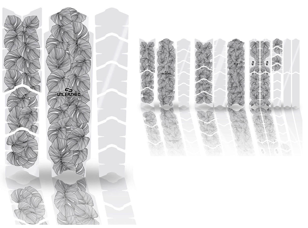 Film de protection de cadre Unleazed monstera noir brillant