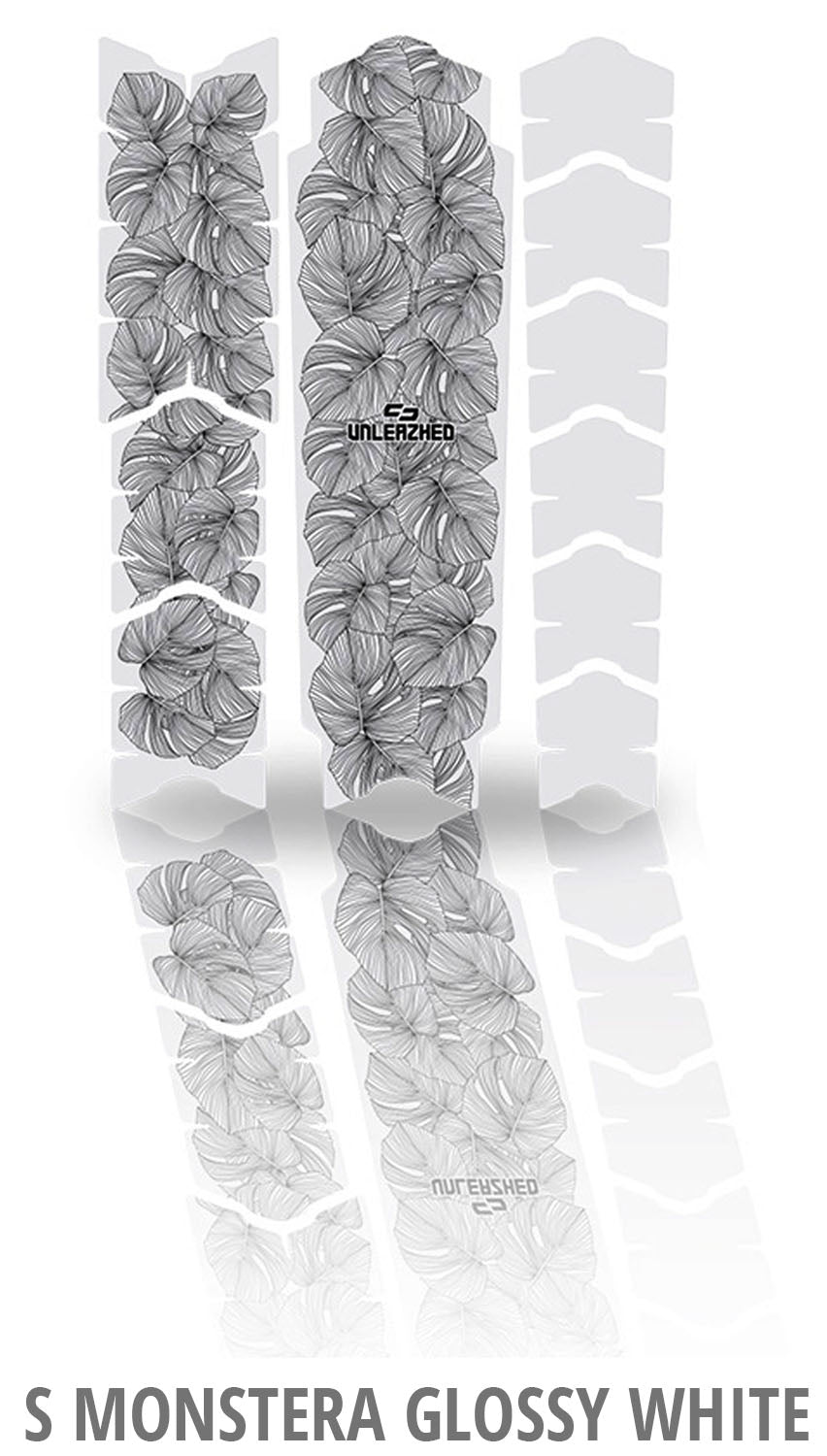 Film de protection de cadre Unleazed monstera blanc brillant