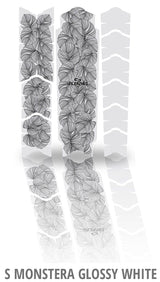 Film de protection de cadre Unleazed monstera blanc brillant